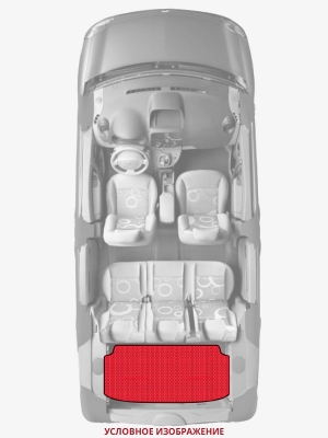 ЭВА коврики «Queen Lux» багажник для Honda S2000